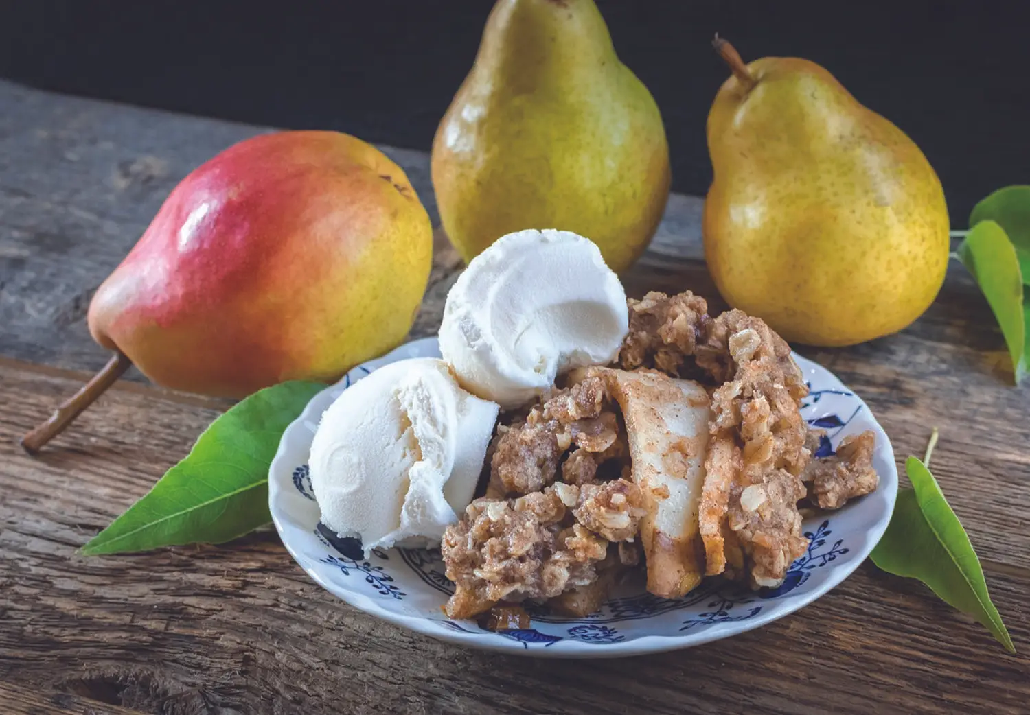 Maple Pear Crumble
