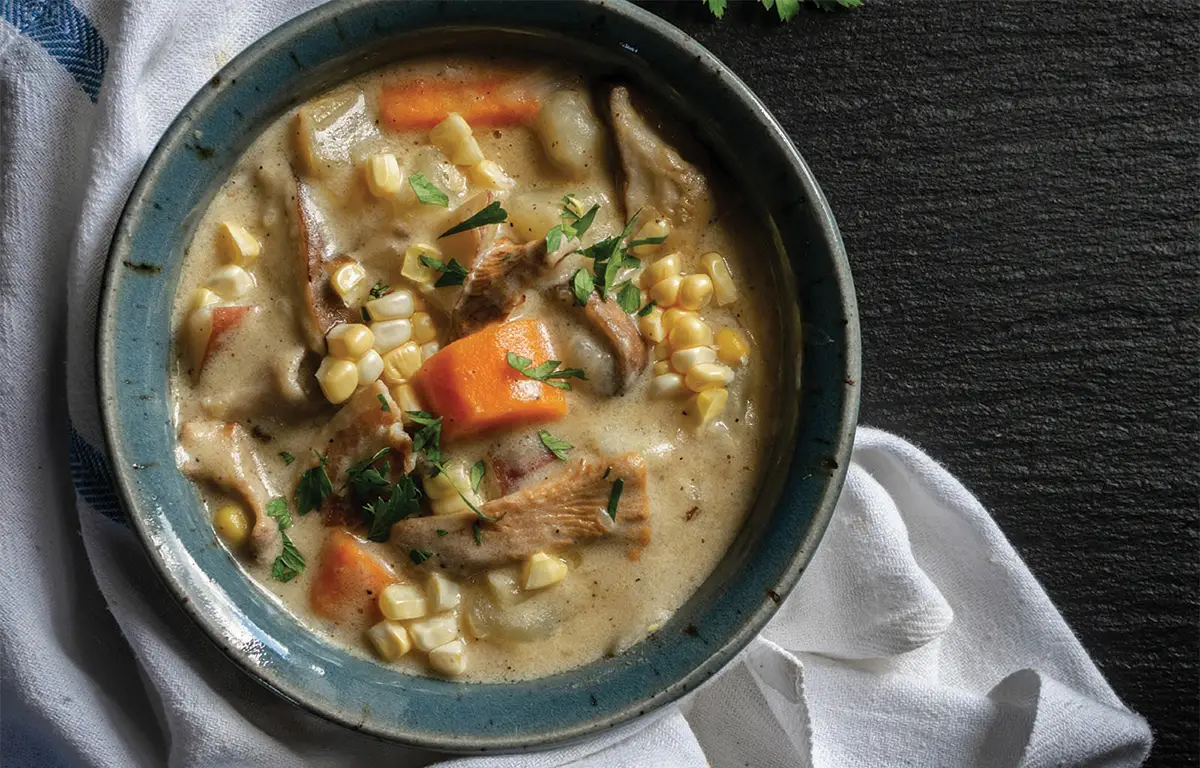 LifeSource Mushroom Potato Chowder Recipe