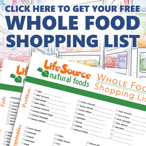 Whole Food Shopping List