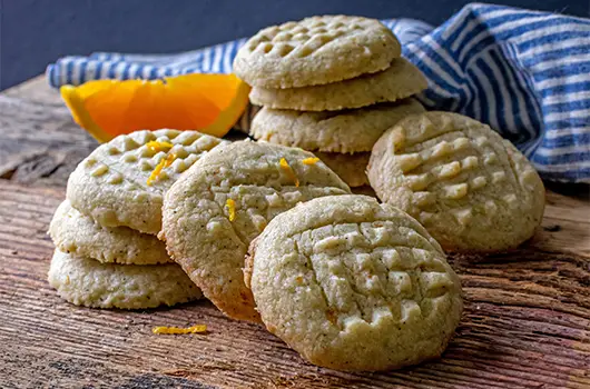 Earl Grey Shortbread Cookies