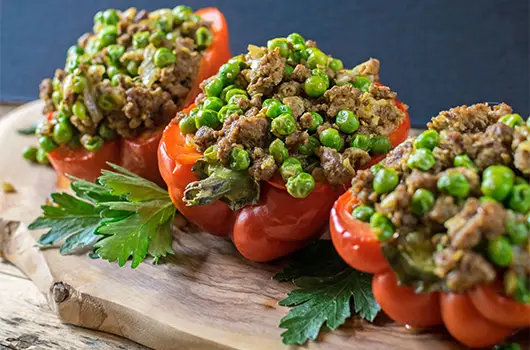Lamb Stuffed Peppers