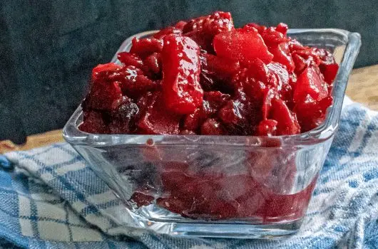 Grandma’s Apple-Pear Cranberry Sauce