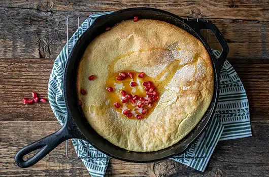Eggnog Dutch Baby