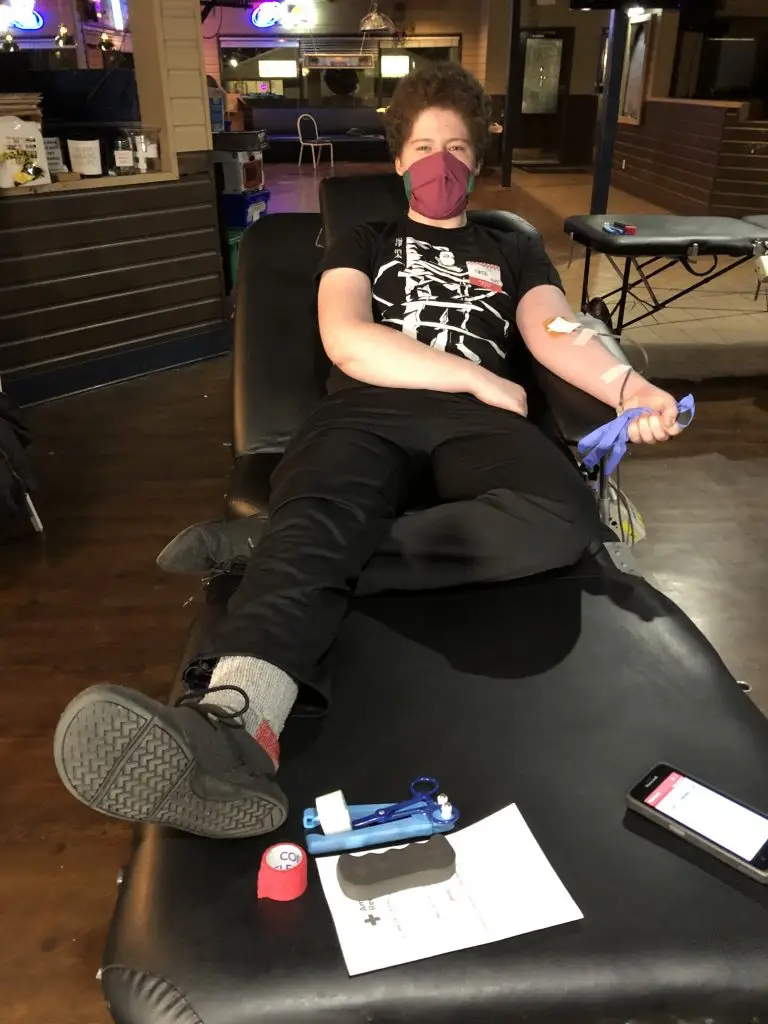 donate blood November