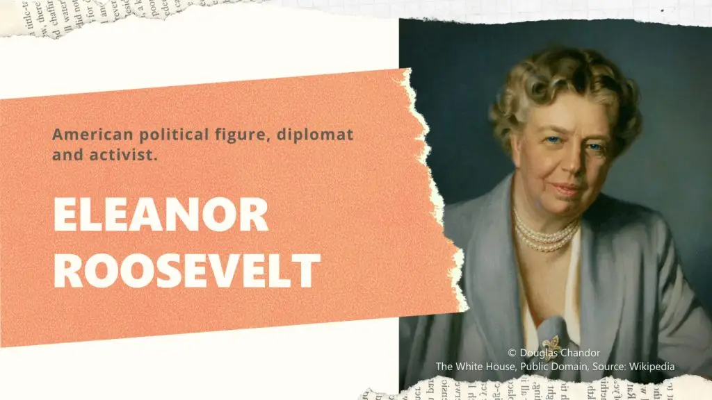 Eleanor Roosevelt Portrait