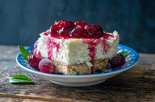 Cranberry Orange Cheesecake