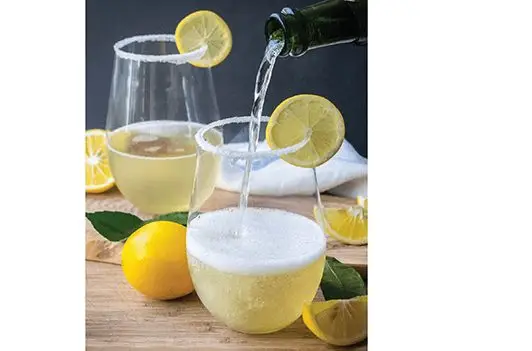 Meyer Lemon Mimosas