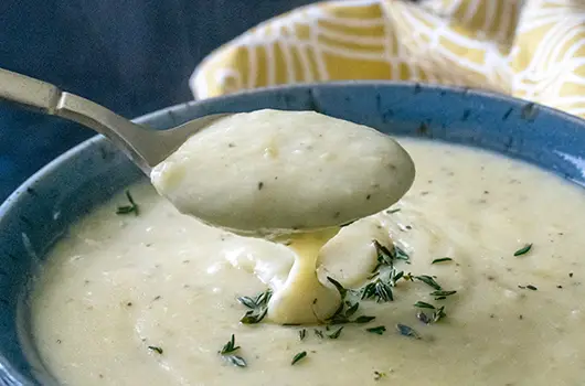 Creamy Potato Leek Soup