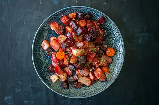 Roasted Roots with Dill