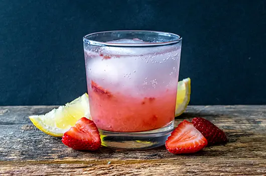Strawberry Rhubarb Cocktail
