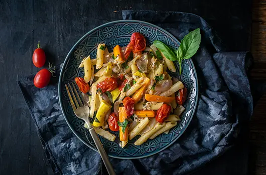 Roasted Veggie Pasta