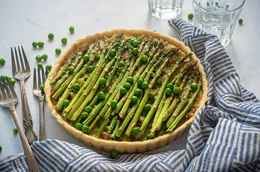 Spring Vegetable Tart