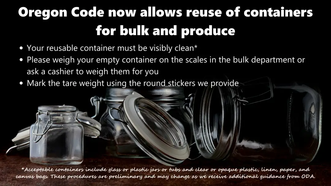 Reusable Containers