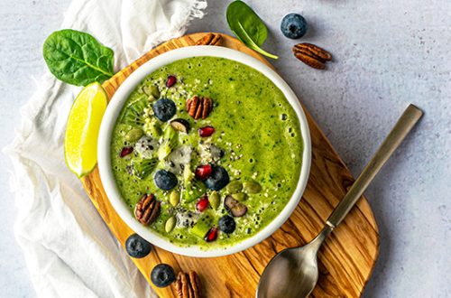 Tropical Green Smoothie Bowl