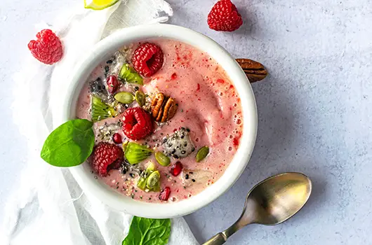 Strawberry Banana Smoothie Bowl