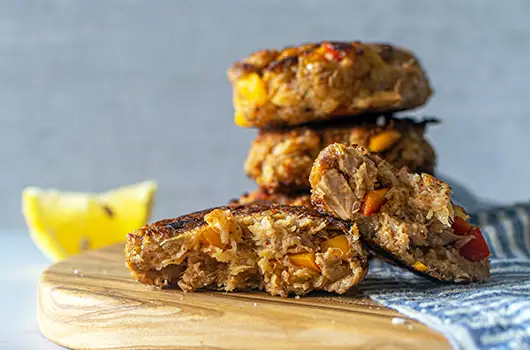 Canned Tuna Fishcakes, a pile of delicious dippable finger-foods!