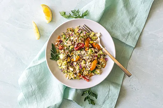 Lemon Tarragon Bulgur Salad