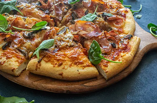 Rustic Prosciutto & Goat Cheese Pizza