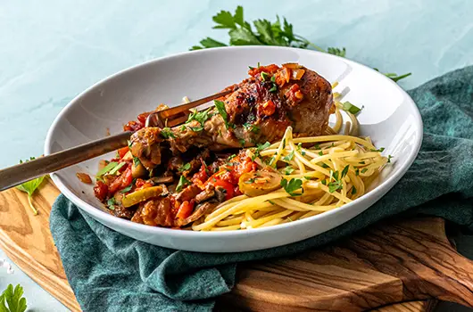 Chicken cacciatore recipe from LifeSource
